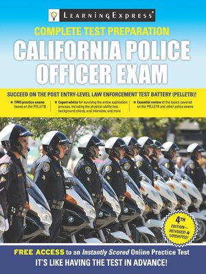 cover image of California Police Officer Exam
